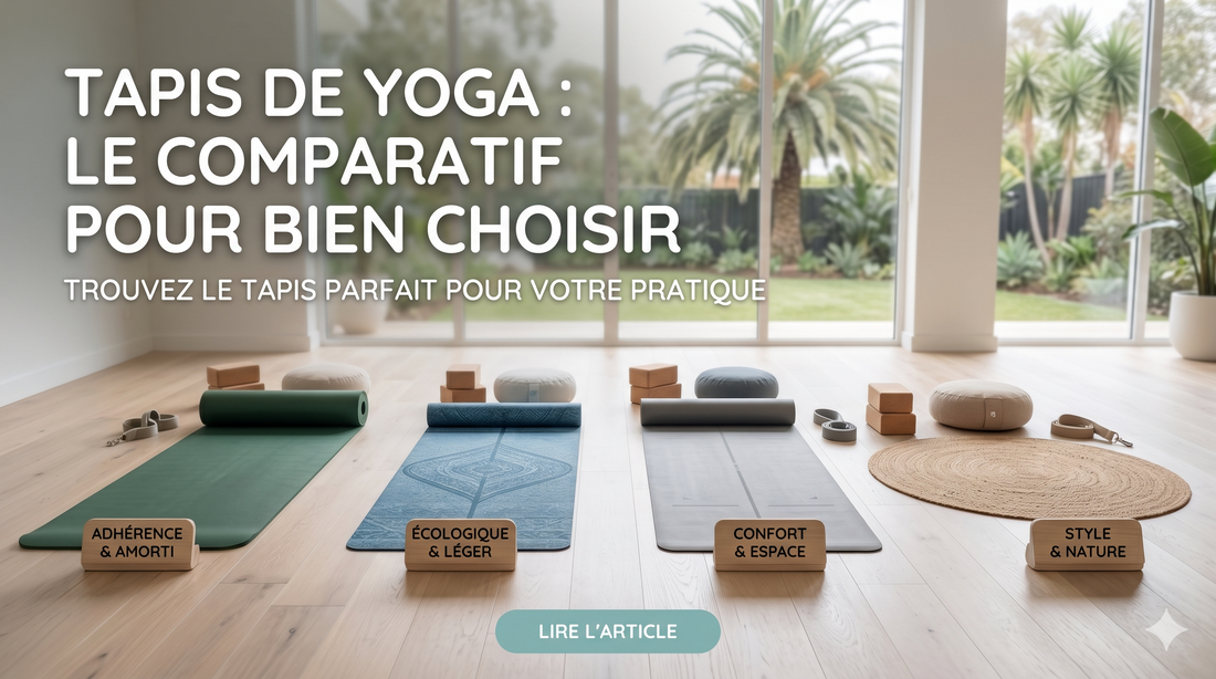Tapis de yoga : le comparatif pour bien choisir