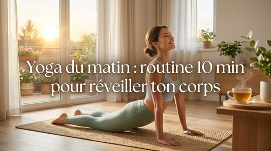 Yoga du matin : routine 10 min pour réveiller ton corps